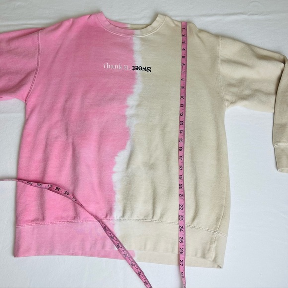 Ariana Grande World Tour Thank You Sweet Split Concert Merch Crewneck Sw… - Picture 9 of 16